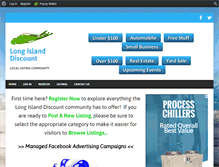 Tablet Screenshot of longislanddiscount.com